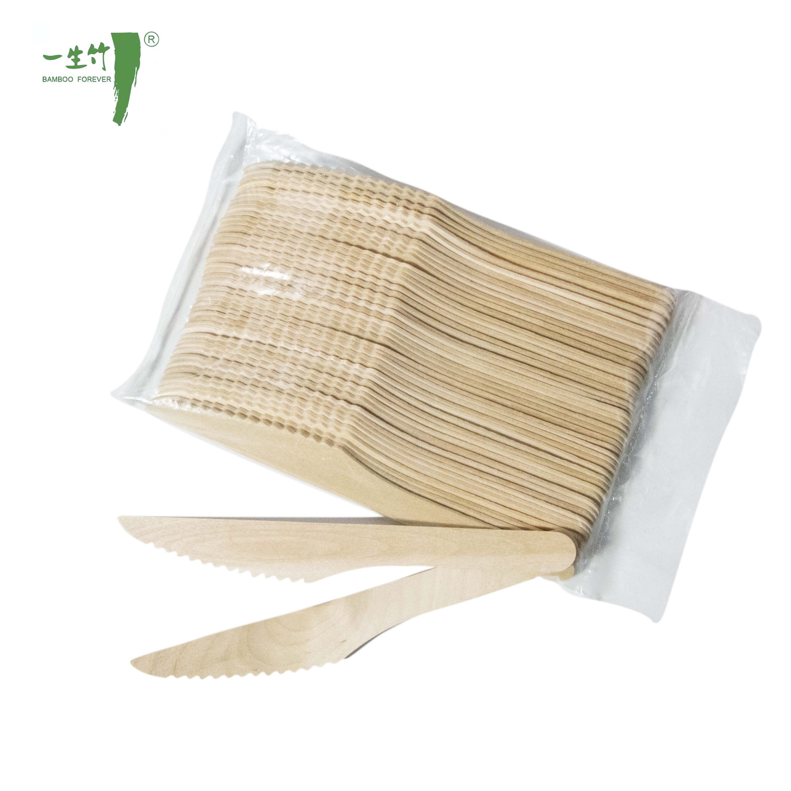 سكاكين خشبية عالية الجودة للاستخدام لمرة واحدة