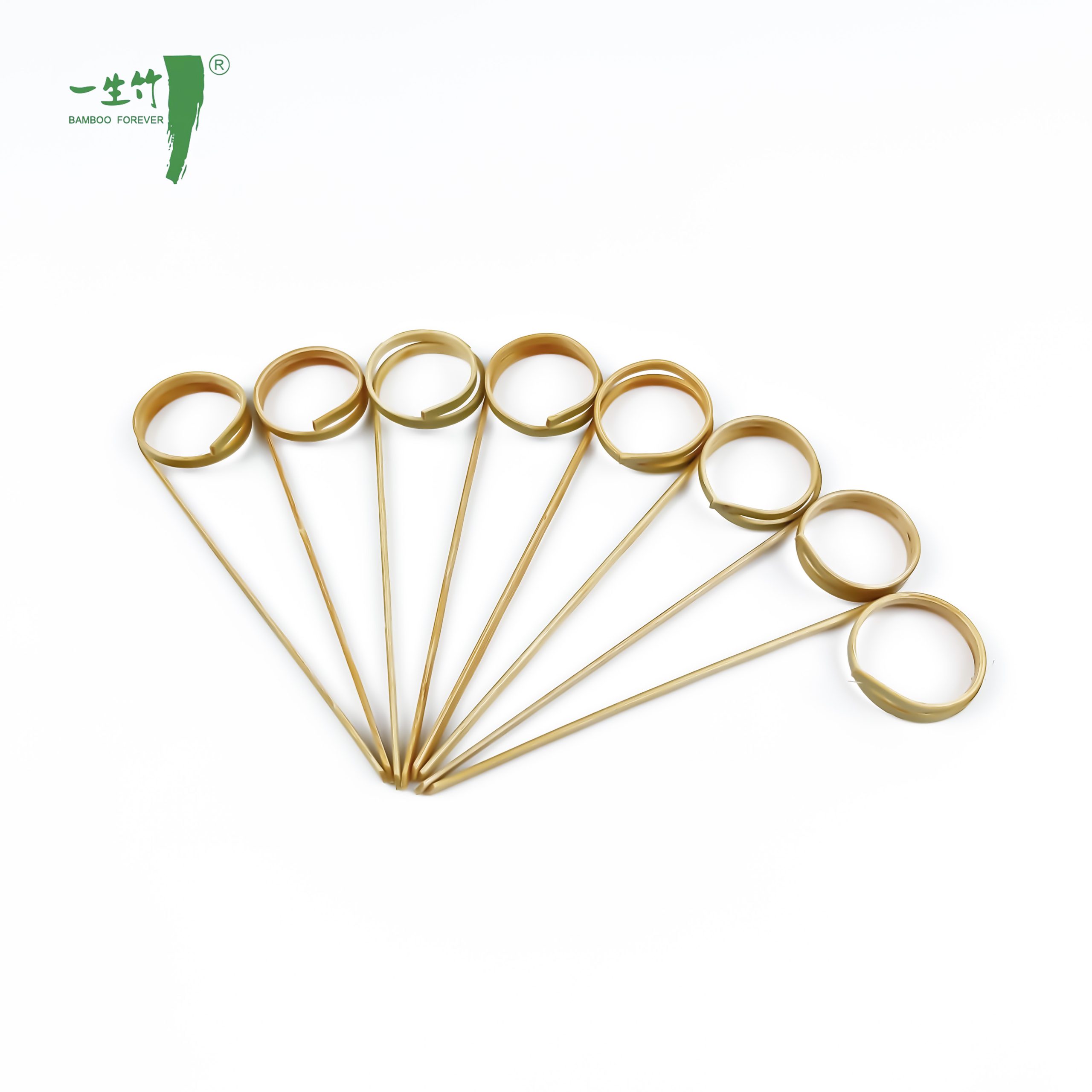 سيخ فواكه بعقدة الخيزران من Fashion Food Picks للبيع بالجملة